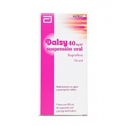 DALSY 40 MG/ML SUSPENSION BUVABLE 150 ML