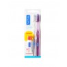 VITIS Pack Brosse à Dents Moyenne 2 unités + Pâte Anti-Caries 15ml en CADEAU
