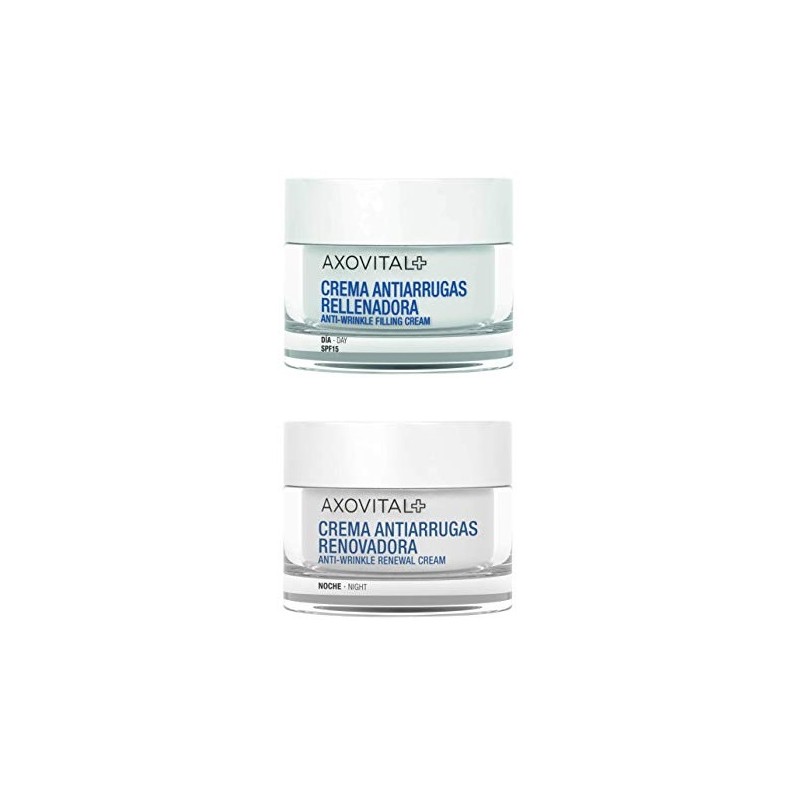 AXOVITAL PACK Creme de Dia Antirrugas 50ml + Creme de Noite 50ml AXOVITAL PACK Creme de Dia Antirrugas 50ml + Creme de Noite 50ml