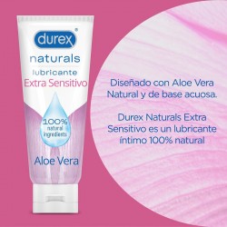 DUREX Naturals Lubrificante Extra Sensível Aloe Vera 100ml