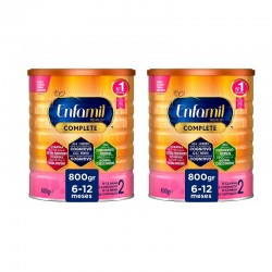 PACK Enfamil 2 Leite Infantil Completo Premium 2x800gr