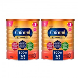 PACK Enfamil 3 Leite Infantil Completo Premium 2x800gr