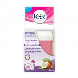 VEET EasyWax Hair Removal Wax Electric Roll-On Refill with Shea Butter 50ml