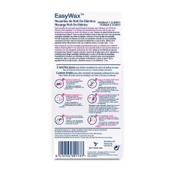 Recarga roll-on elétrica de cera para depilação VEET EasyWax com manteiga de karité 50ml