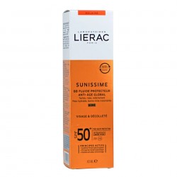 LIERAC Sunissime BB Schutzfluid mit Farbe Spf50 Anti-Aging 40ml