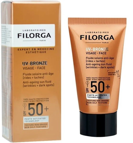 FILORGA UV Bronze Facial Solar Fluid Anti-Aging + Spots