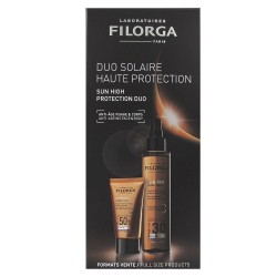 FILORGA Pack UV-Bronce Facial Antiedad SPF50 40ml+Aceite Corporal Bornceado SPF30 150ml