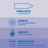 DUREX Preservativos Invisíveis Extra Lubrificados 12 unidades