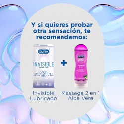 DUREX Extra Lubricated Invisible Kondome 12 Einheiten