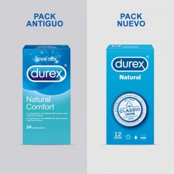 DUREX Preservativo Natural Duplo 2x12