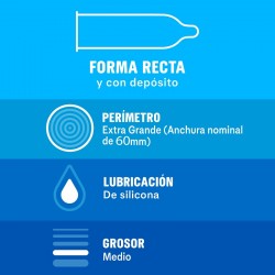 DUREX Natural Kondom XL 12 Einheiten