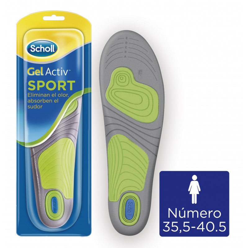 SCHOLL Gel Activ Sport Einlegesohle Damen Gr. 35,5 - 40,5