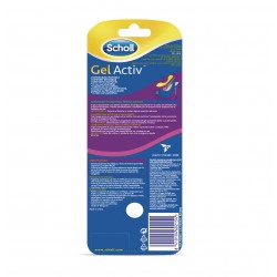 SCHOLL Palmilha Gel Activ Sapato Aberto 2 unidades