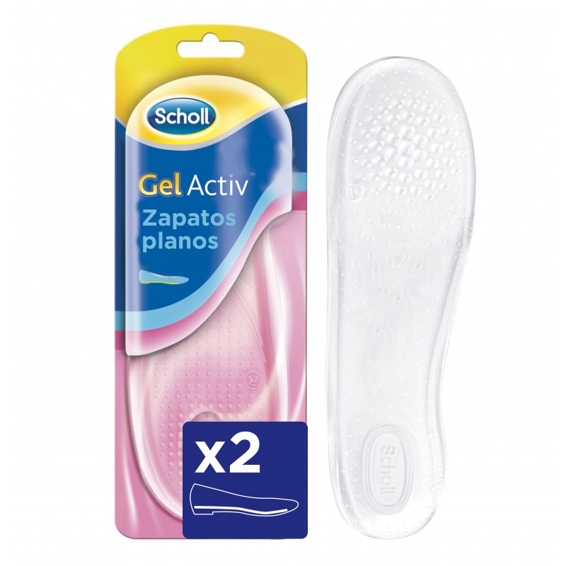 SCHOLL Gel Activ Einlegesohle Flachschuh 2 Stück SCHOLL Gel Activ Einlegesohle Flachschuh 2 Stück