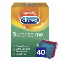DUREX Mixed Condoms Surprise Me Variety 40 Units