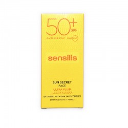 SENSILIS Sun Secret SPF50+ Ultra Fluido Facial Antiedad 40ML