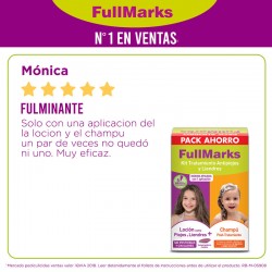 FULLMARKS Lozione antipidocchi e lendini 100ml + Shampoo 150ml