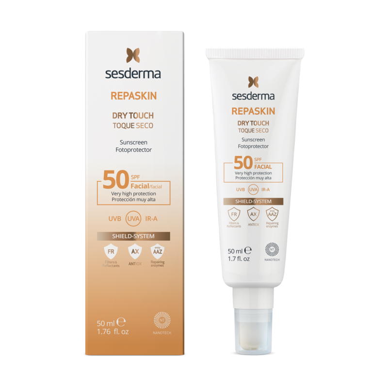 SESDERMA Repaskin Dry Touch SPF 50 50ML Nuovo formato