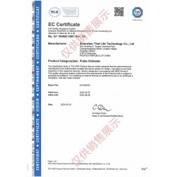 OXÍMETRO DE PULSO de dedo Yimi Life Sensor de oxigênio na ponta do dedo YM101 certificado