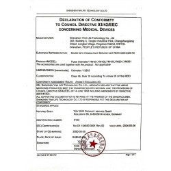 OXÍMETRO DE PULSO de dedo Yimi Life Sensor de oxigênio na ponta do dedo YM101 certificado