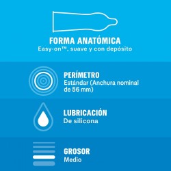 Pack Préservatifs Naturels DUREX 12 unités + Soft Sensitive 3 unités en CADEAU