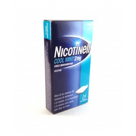 Nicotinell Cool Mint 2MG 24 gomas de mascar