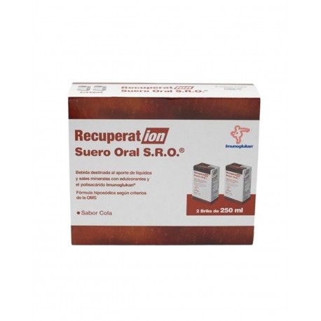 RECUPERAT-ION Suero Oral S.R.O. Sabor Cola 2x250ML