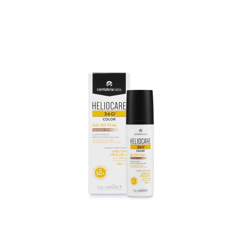 HELIOCARE 360º Ölfreies Gel SPF 50+ Farbe Bronze Intensiv 50ml HELIOCARE 360º Ölfreies Gel SPF 50+ Farbe Bronze Intensiv 50ml