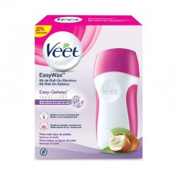 VEET Easy Wax Elektrisches Roll-On Kit Warmwachs