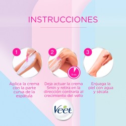 VEET Minimale Haarentfernungscreme für normale Haut, 200 ml