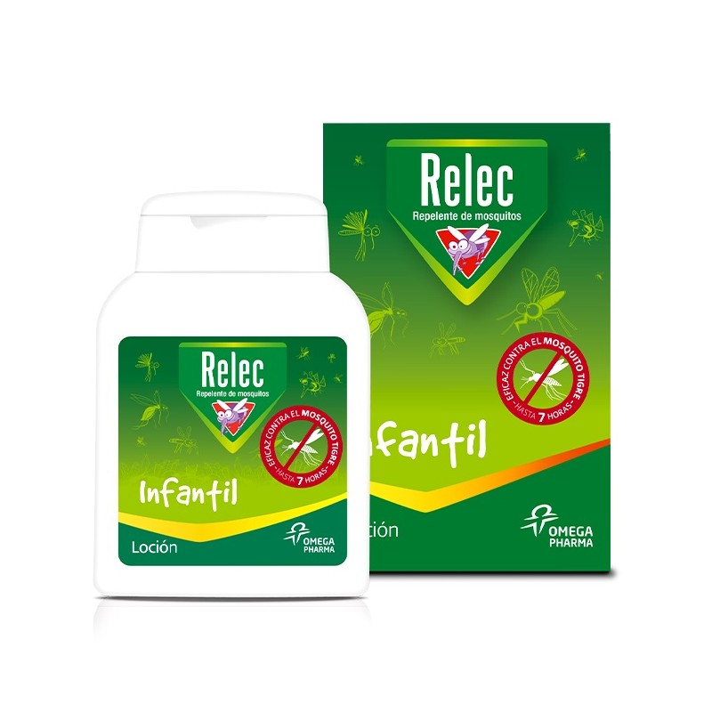 RELEC Lozione repellente per zanzare per bambini 125 ml