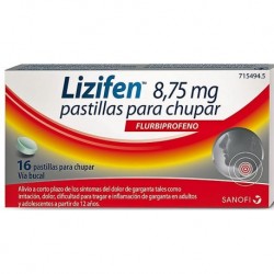 Lizifen 8.75MG 16 pastilhas...