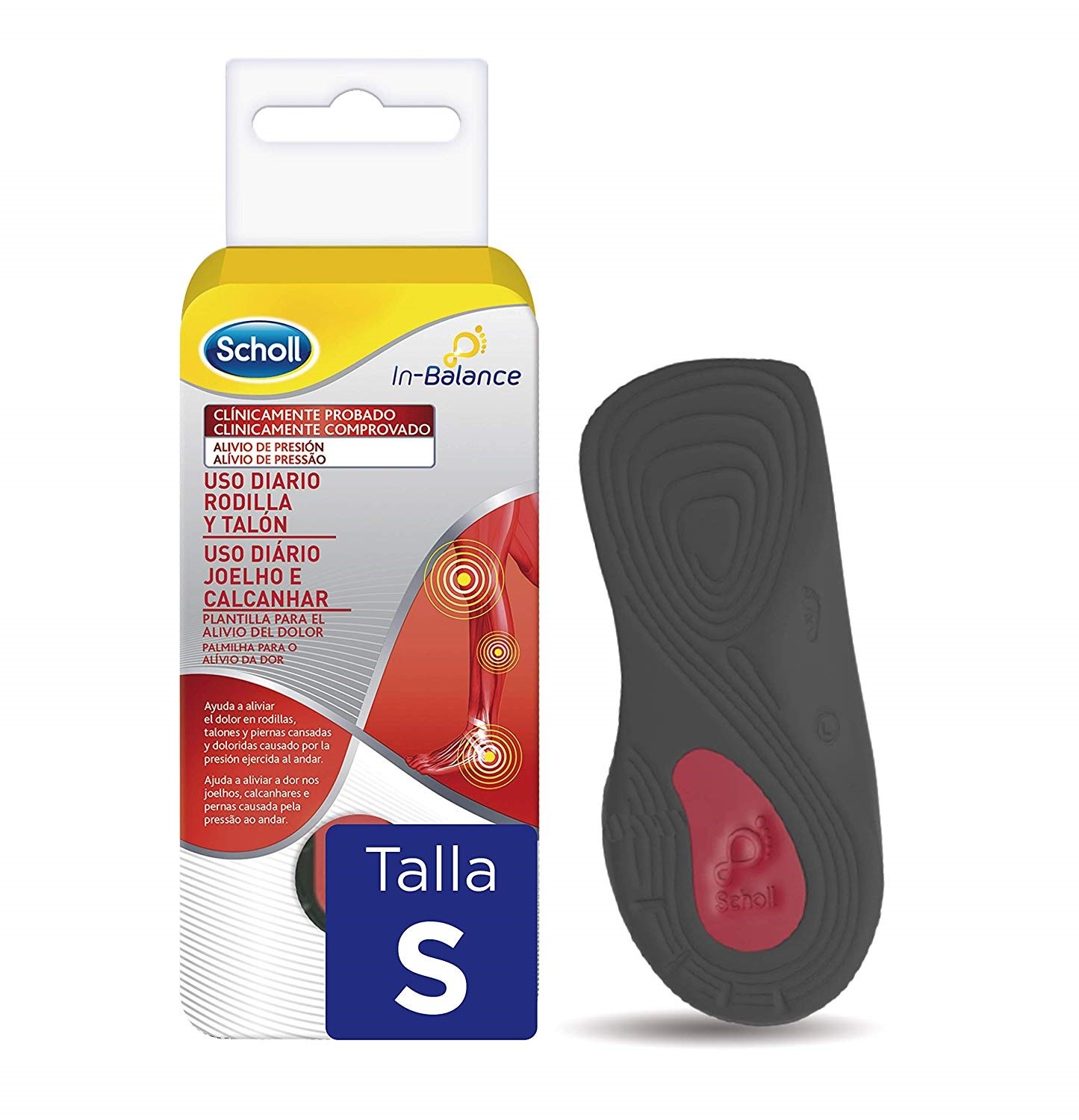 Scholl semelle best sale genou et talon