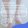 SCHOLL Têtes de limes de rechange Dureté persistante Cristaux de diamant lisses en velours 2 unités