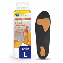 SCHOLL In-Balance Insoles Relief Lumbar Area Size L (42.5-45)