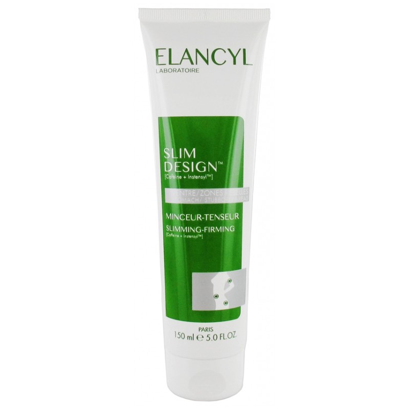 ELANCYL Riduttore tensore della pancia - Aree ribelli Design sottile 150 ml
