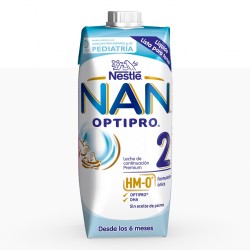 Nestlé NAN Optipro 2 Leche Líquida de Continuación 500ml