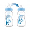 DR. BROWN'S Übergangsflasche 2 in 1 Blau 270ml