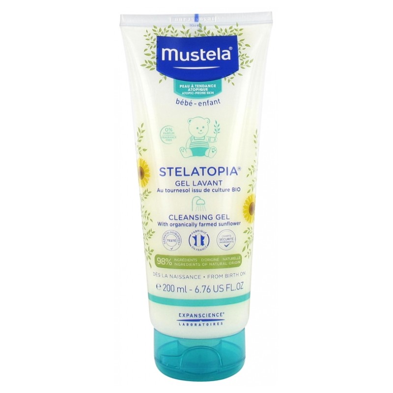 MUSTELA STELATOPIA Gel de Banho 200ml