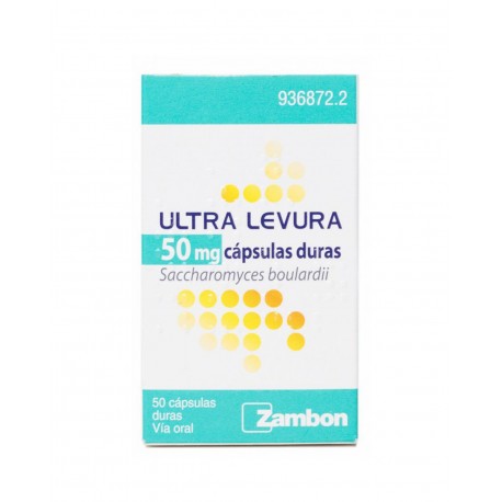 ULTRA LEVURA 50MG 50 Capsules