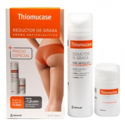 THIOMUCASE Pack Crème Anti-Cellulite Réductrice de Graisse 200 ml + 50 ml CADEAU