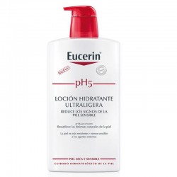 EUCERIN pH5 Ultralight Moisturizing Lotion for Sensitive Skin 1000ml