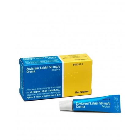 ZOVICREM Lippencreme 50MG/G Tube 2G