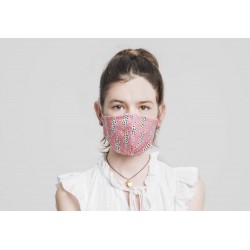 Masque Enfant R40 MEMPHIS Réutilisable et Lavable 100% Coton Bio 3-6 ans
