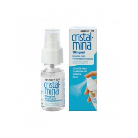 CRYSTALMINA 10 MG/ML Topische Lösung Spray 25ML