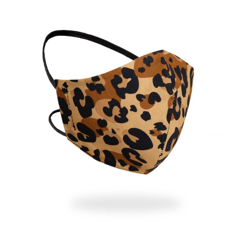 Máscara Lavável R40 LEOPARD 100% Algodão Orgânico 13-17 anos Máscara Lavável R40 LEOPARD 100% Algodão Orgânico 13-17 anos