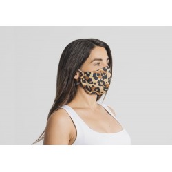 R40 LEOPARD Washable Mask 100% Organic Cotton 13-17 years