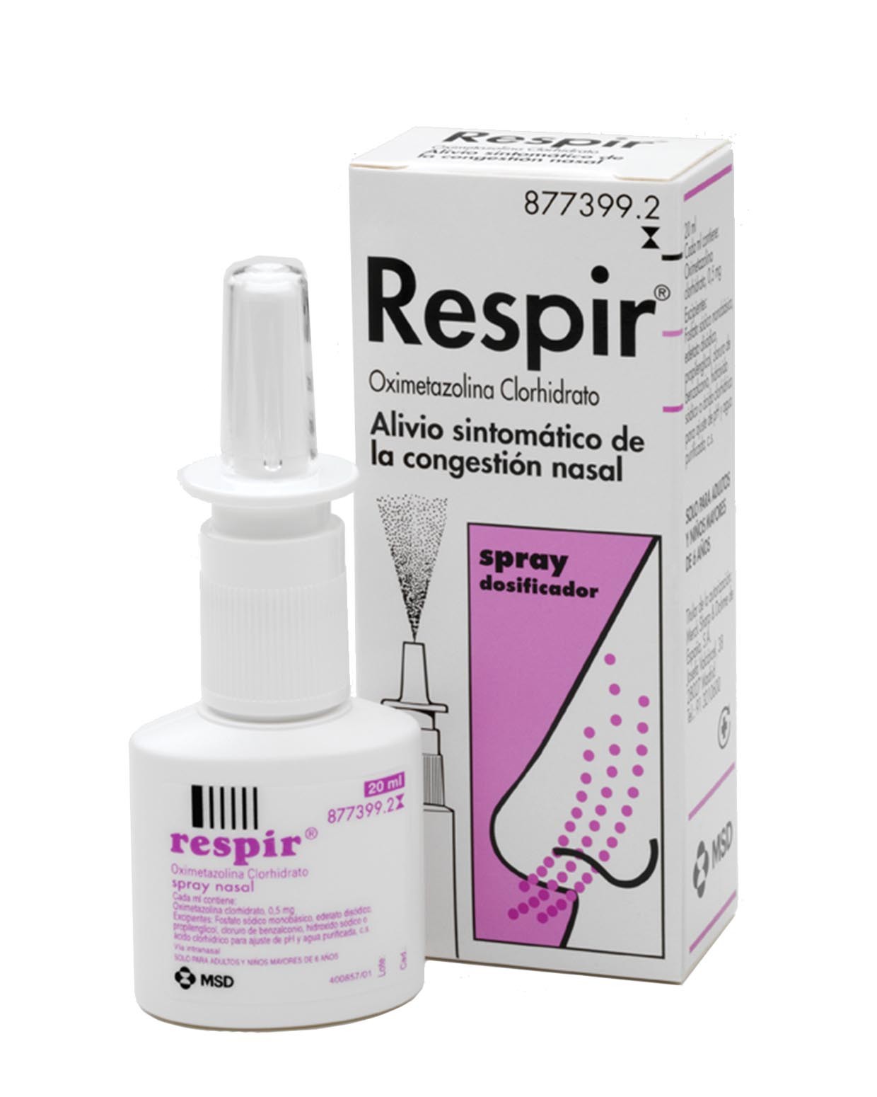 RESPIR 0,5 MG/ML Nebulizzatore Nasale 20 ML