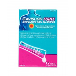 GAVISCON Forte Suspensão Oral 12 Sachês 10ML