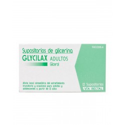 GLYCILAX Adultos 3.31G 12 Supositórios de Glicerina
